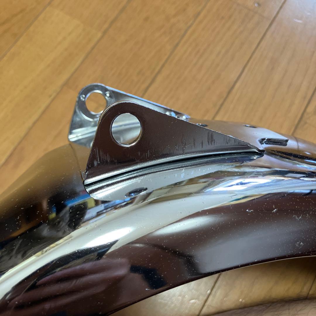 4Lモンキー純正クロームフェンダーセット前後