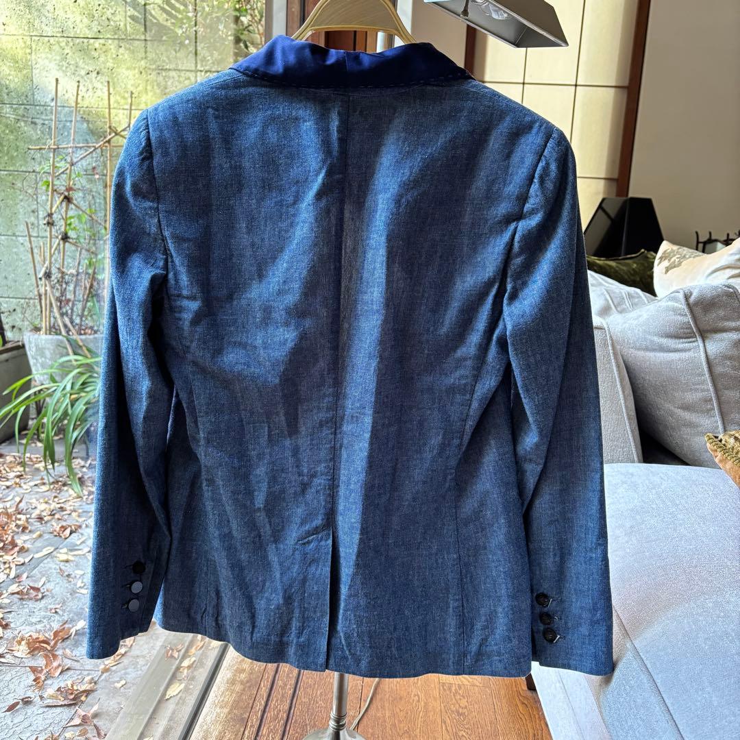Giorgio Armani テーラードジャケット ダークブルーデニム