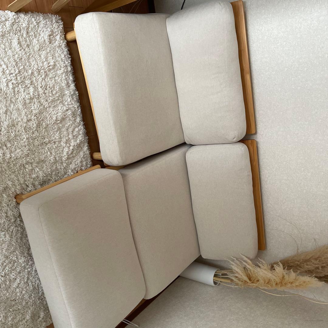 Ricordo ファブリックローソファ 3点セット 2/3