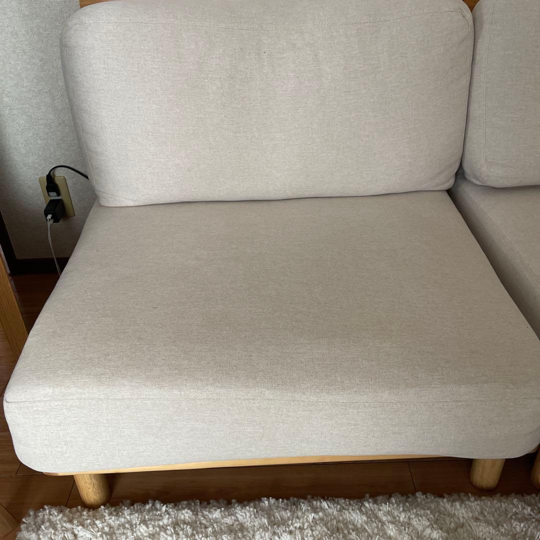 Ricordo ファブリックローソファ 3点セット 2/3