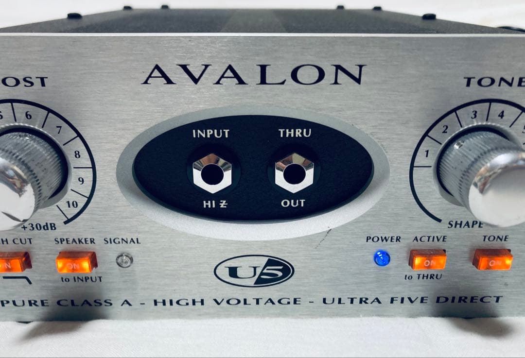 【美品】Avalon Design U5 真空管プリアンプ DI