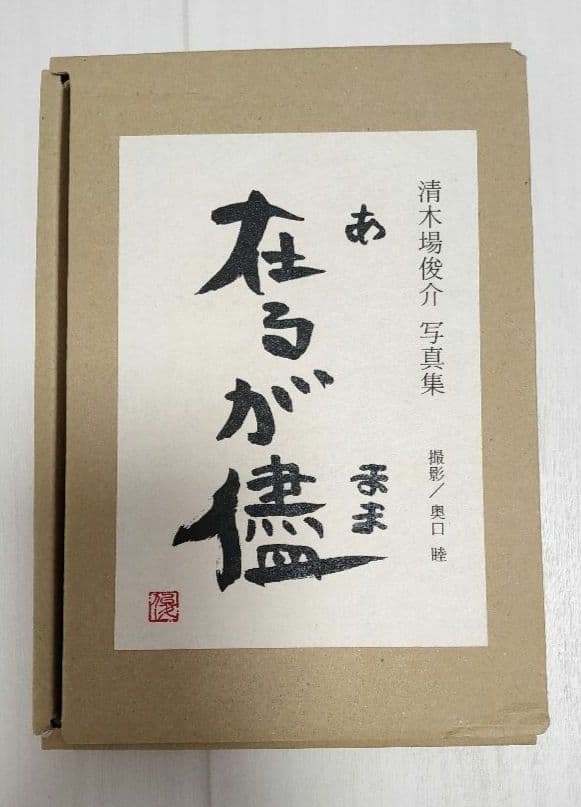 清木場俊介 写真集 あるがまま 在るが儘 奥口睦 EXILE レア