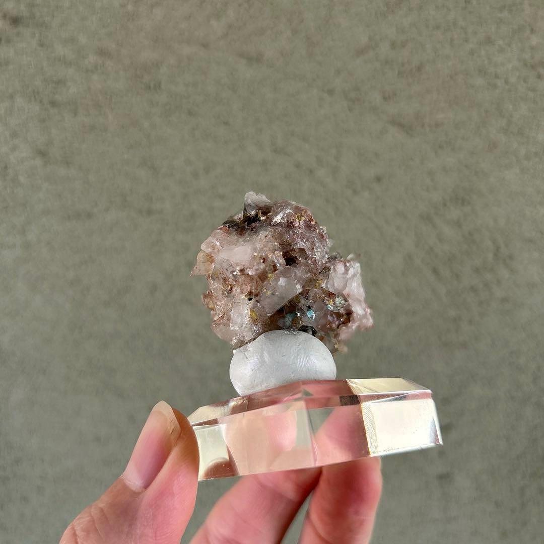 最終価格 希少 Ajoite in Quartz アホイトインクォーツ