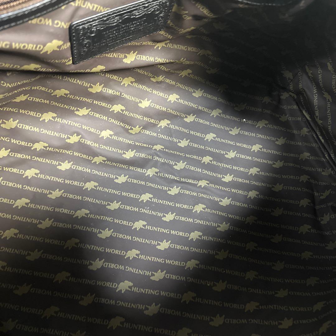 メルセデスベンツ×ハンティングワールド ボストンバッグ ブラック 希少