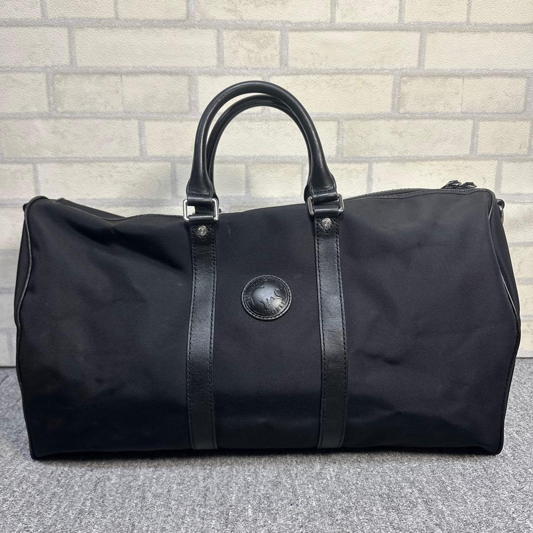 メルセデスベンツ×ハンティングワールド ボストンバッグ ブラック 希少