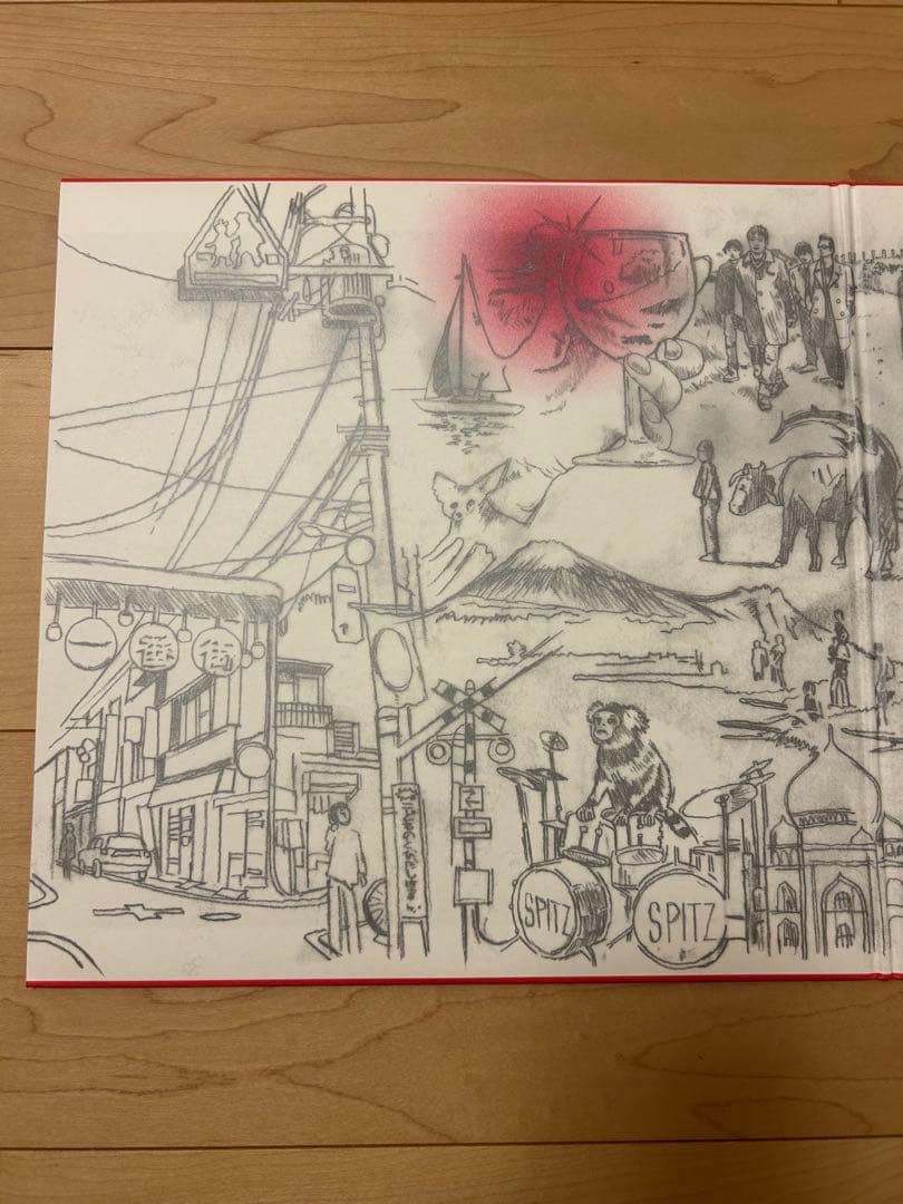 【未使用・美品】スピッツ スーベニア レコード SPITZ レトロ