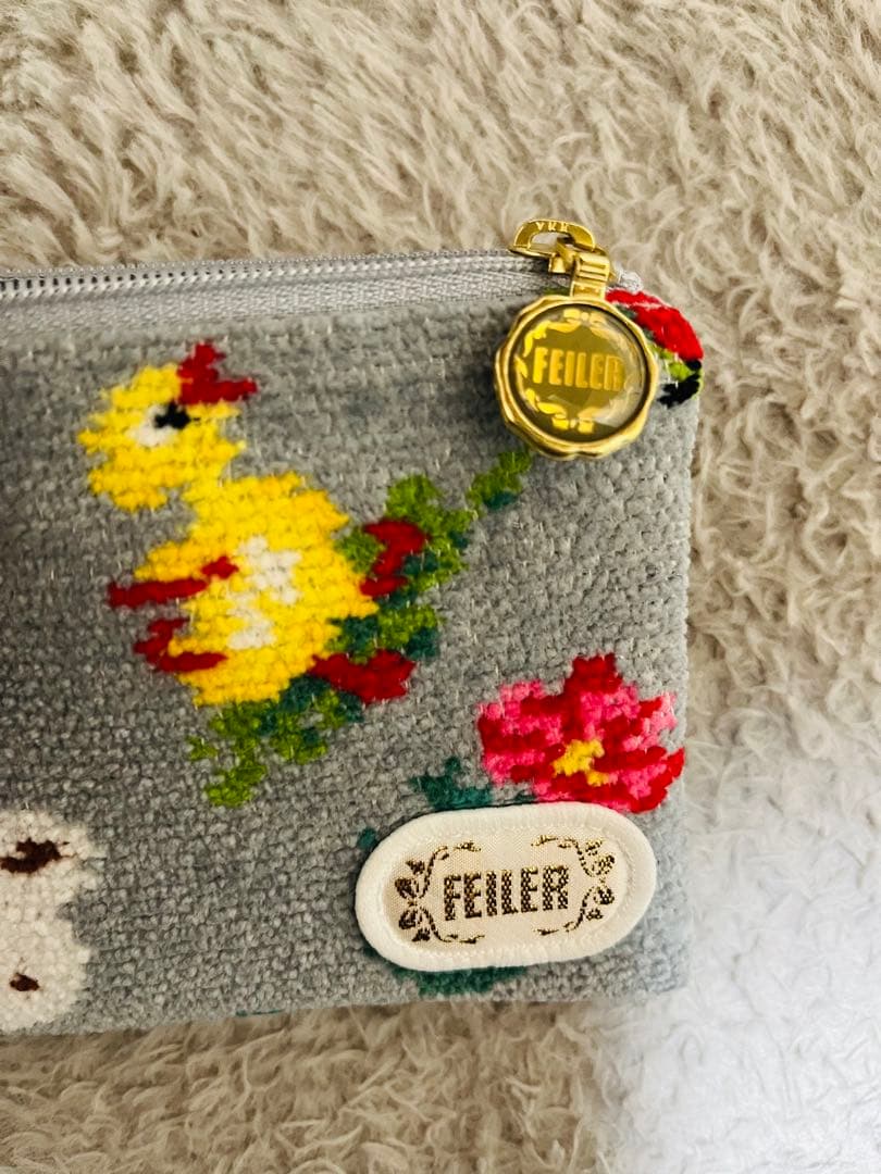 フェイラー　ファミリア　ティッシュポーチ　美品