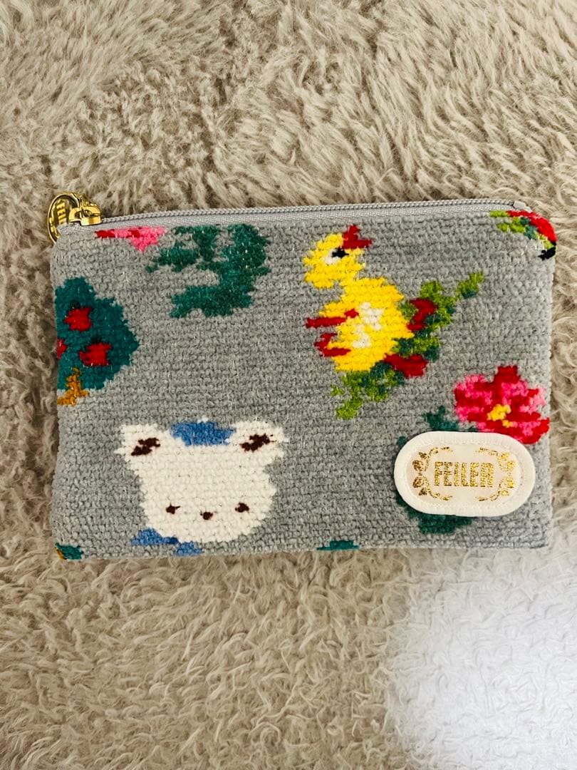 フェイラー　ファミリア　ティッシュポーチ　美品