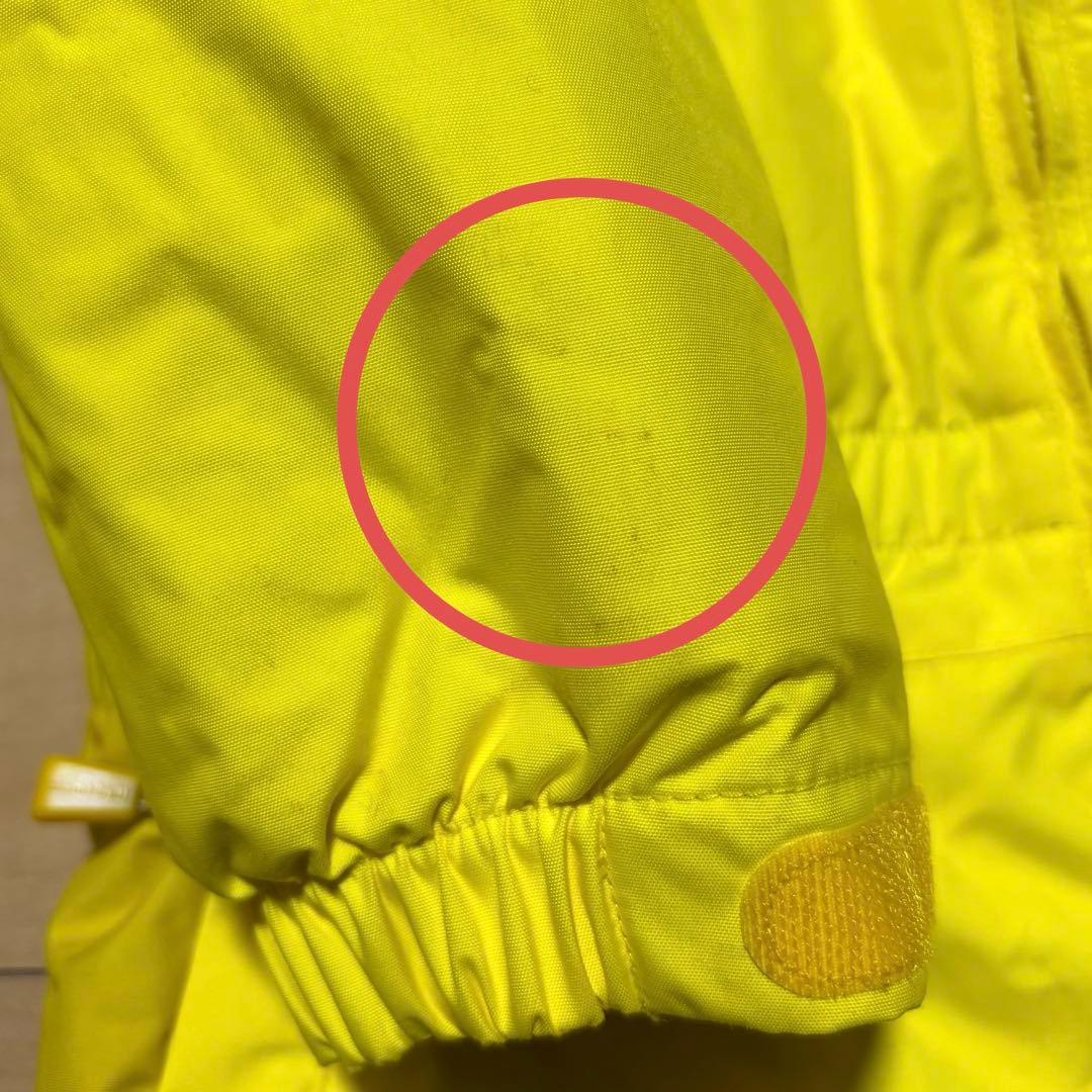 【mont-bell】スノーウェア カバーオール イエロー 100cm