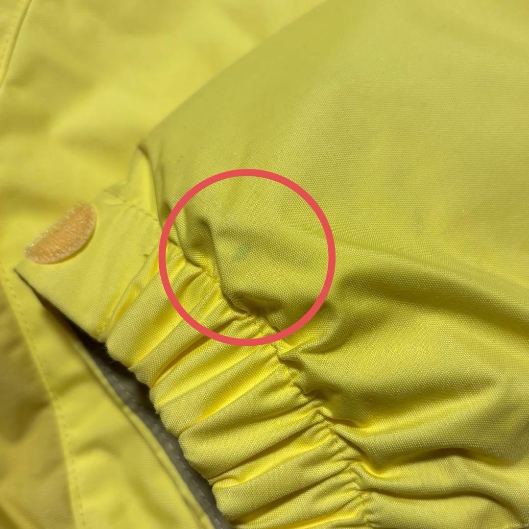 【mont-bell】スノーウェア カバーオール イエロー 100cm