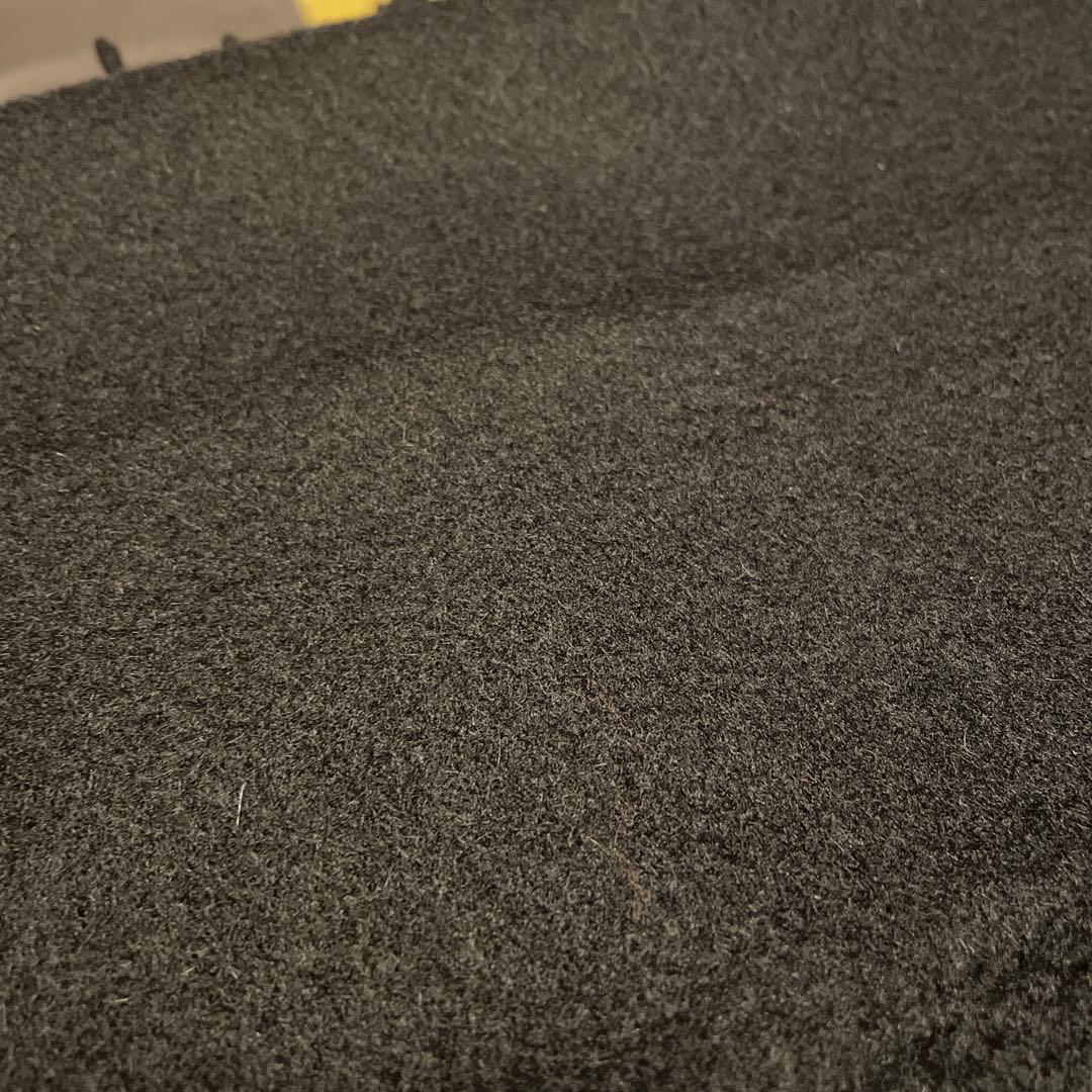 HERMES 100%カシミヤ マフラー 黒