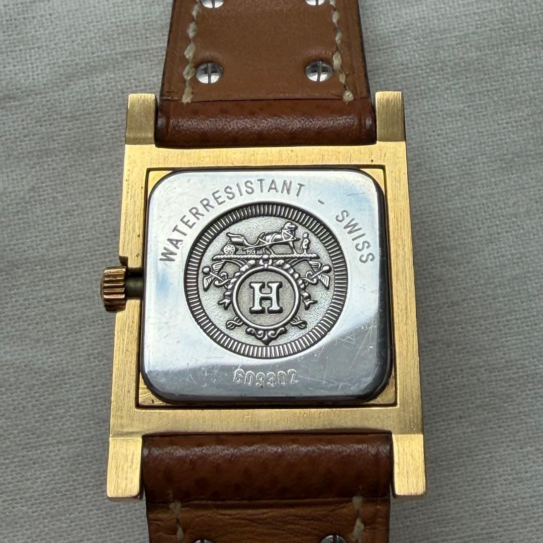 【稼働品】エルメス■メドール レディースウォッチ 96