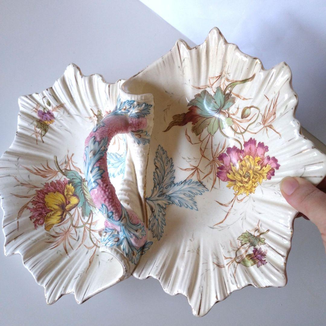 【最終価格】リュネビル　Luneville　フランスアンティーク　プレート