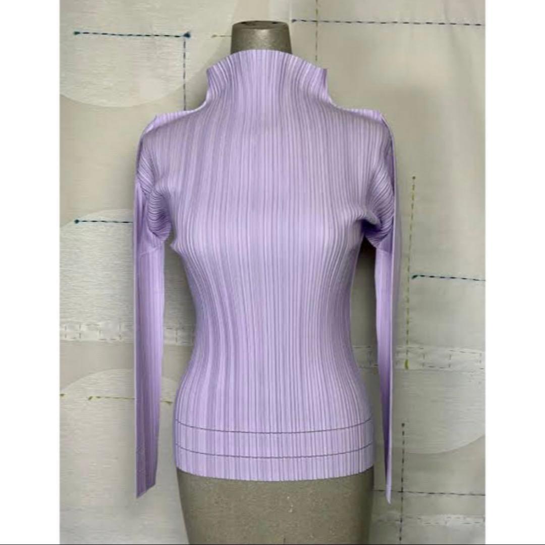 Pleats Please Issey Miyake ハイネック トップス