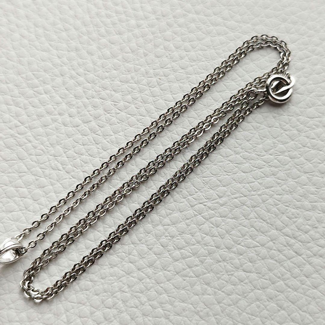 【美品】タサキ　黒蝶真珠　パールネックレス　10mm　チェーン社外品