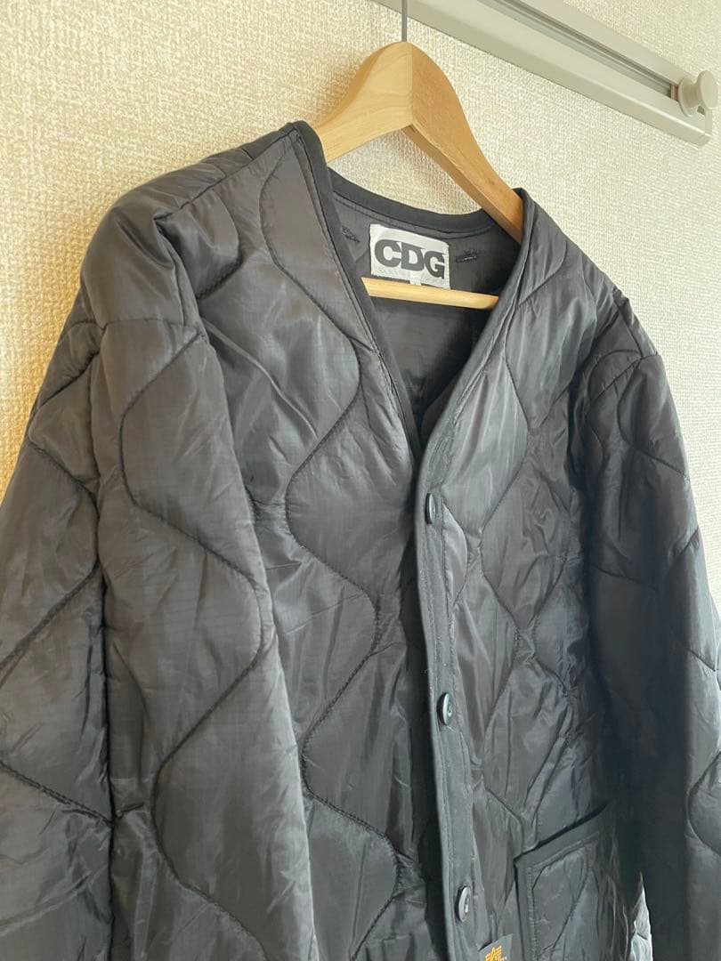 CDG x ALPHA INDUSTRIES LINER JACKET Lサイズ