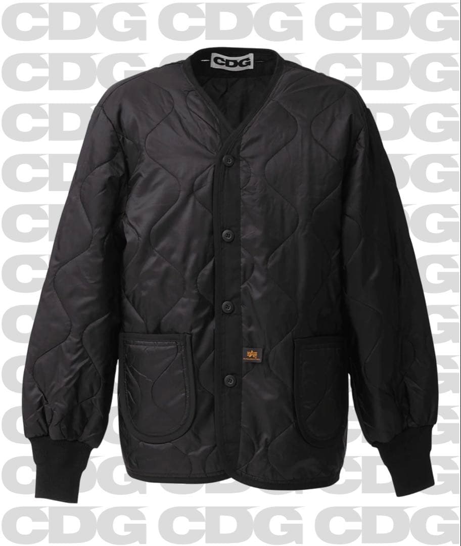 CDG x ALPHA INDUSTRIES LINER JACKET Lサイズ