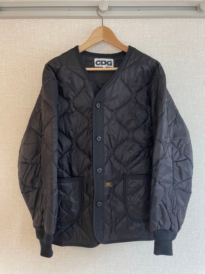 CDG x ALPHA INDUSTRIES LINER JACKET Lサイズ