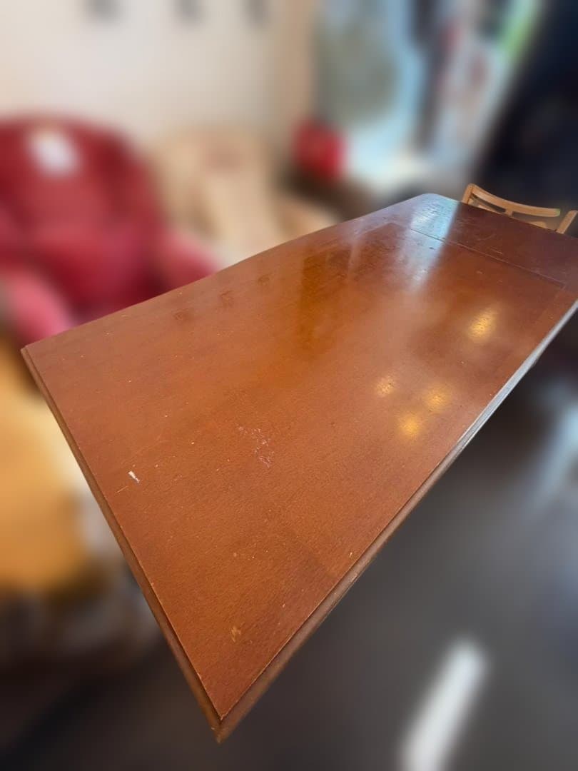 アンティーク調 木製デスク 両袖机 猫脚 引き出し6杯 クラシック 書斎机 作業