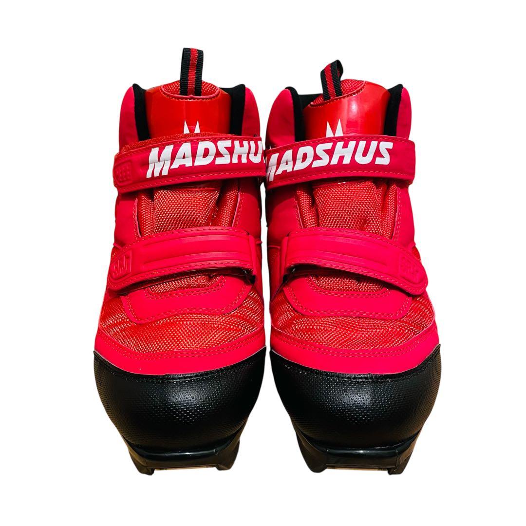 【美品】MADSHUS クロスカントリー スキー ブーツ ジュニア用 25cm