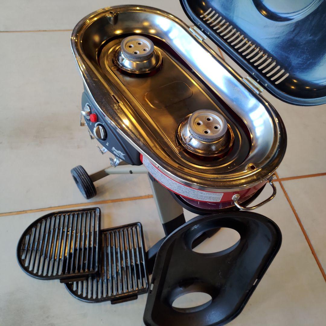 Coleman Grill LXE-J2 ポータブルガスグリル 赤