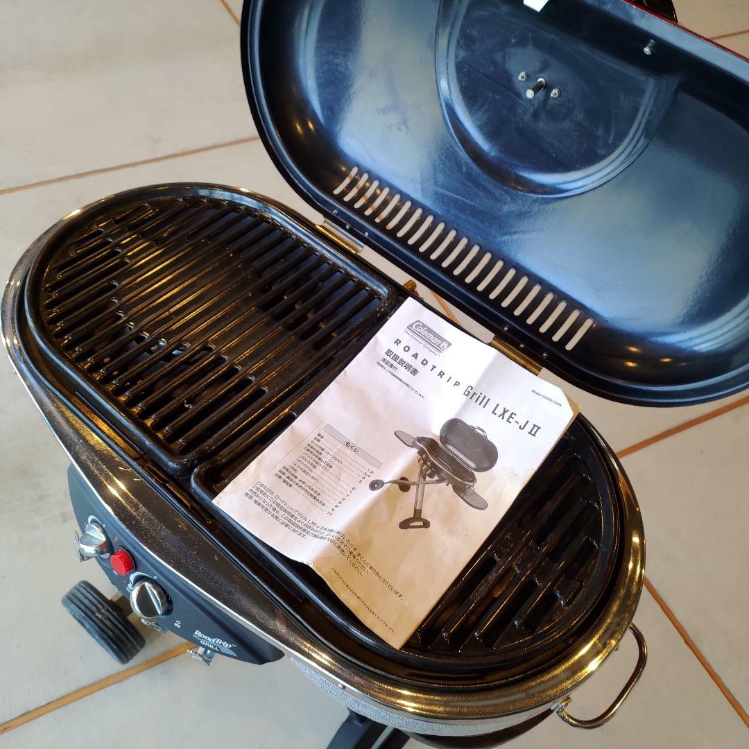 Coleman Grill LXE-J2 ポータブルガスグリル 赤