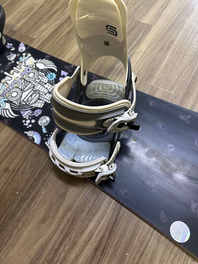 スノーボード Burton 142cmビンディングSALOMON size XS