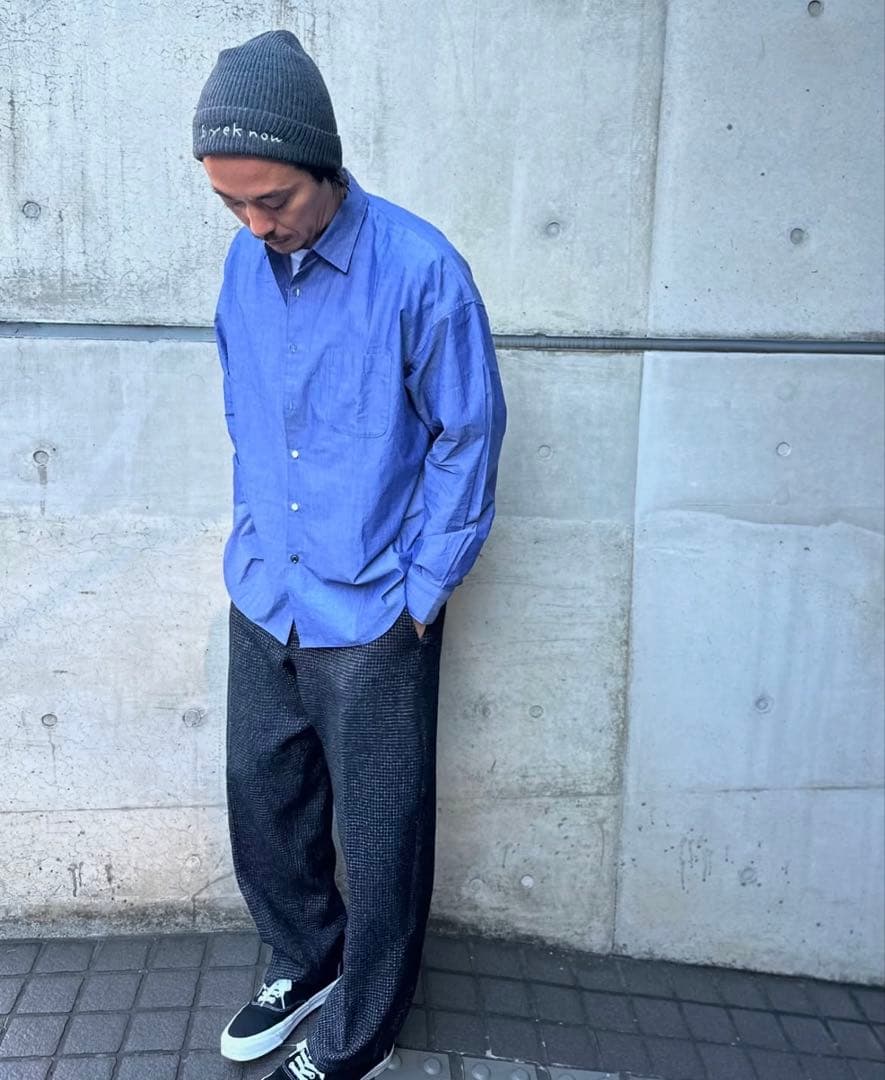 19SO WOOL SLACKS サイズL Saturdays NYC