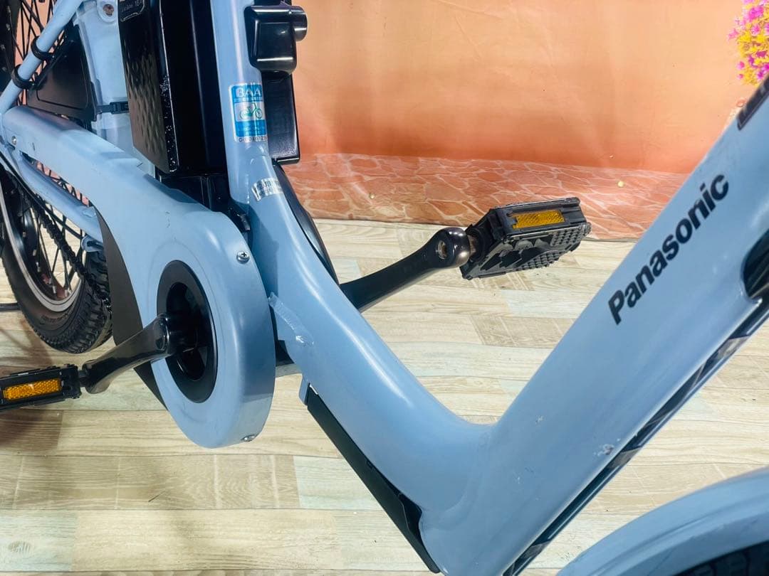 ギュットアニーズ⭐️16AH！パナソニック子供乗せ電動アシスト自転車Y3249