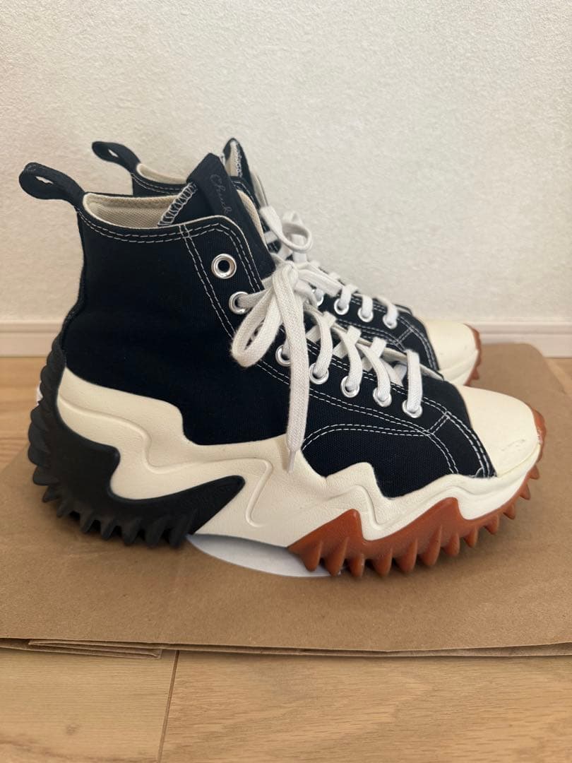 コンバース日本未発売 ランスターモーションブラック　ハイカット　25cm