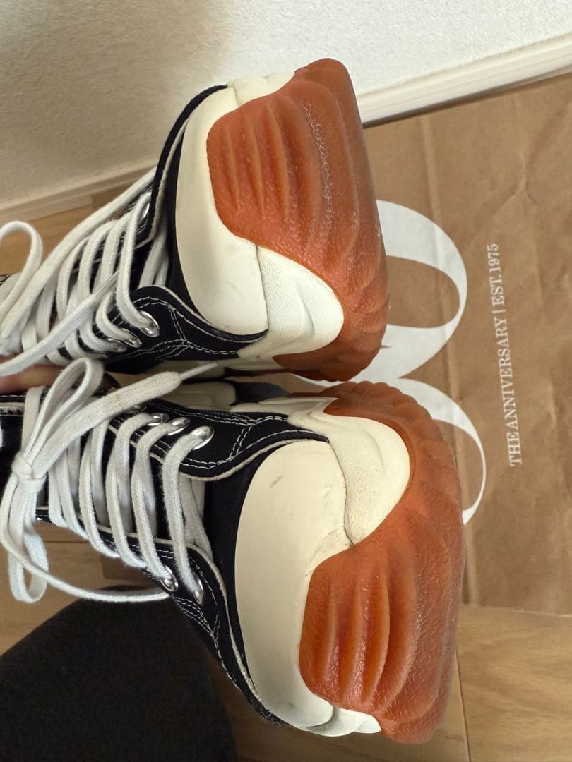 コンバース日本未発売 ランスターモーションブラック　ハイカット　25cm