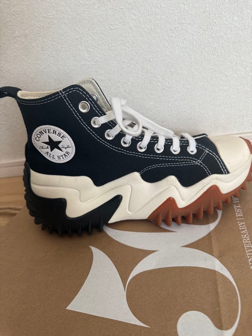 コンバース日本未発売 ランスターモーションブラック　ハイカット　25cm