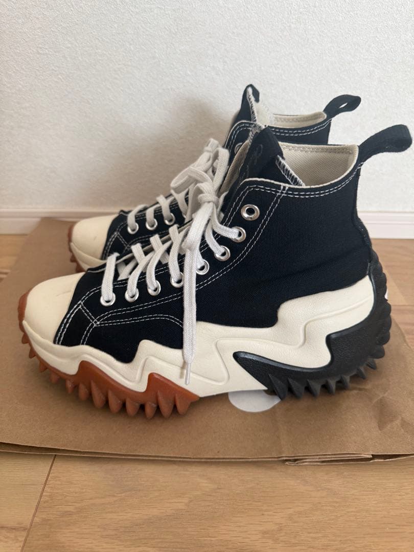 コンバース日本未発売 ランスターモーションブラック　ハイカット　25cm