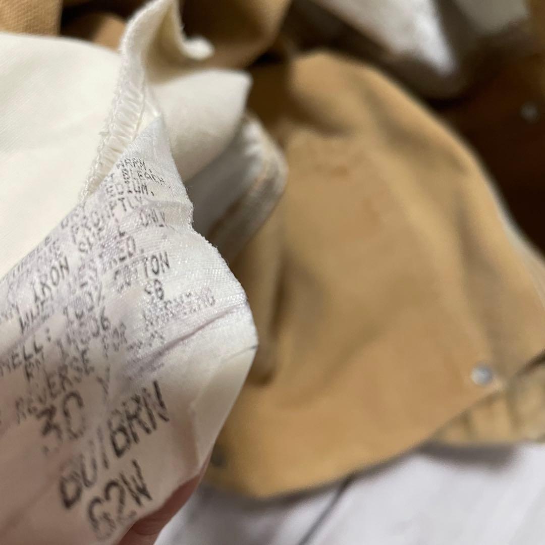 USA製希少00s星タグCarharttカーハートダブルニーフェードヴィンテージ