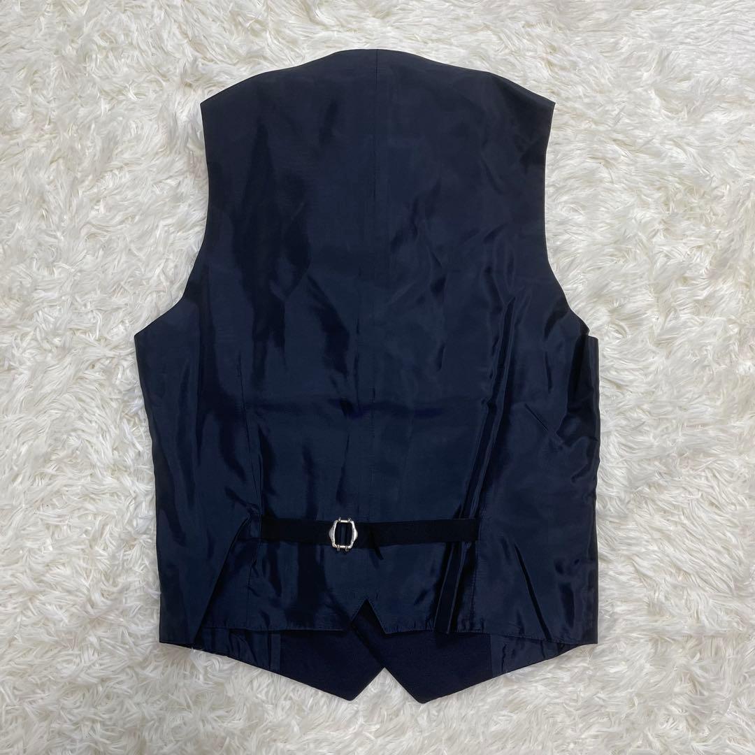 TAGLIATORE サルトリアーレ ネイビー ウール 3ピース スーツ 44