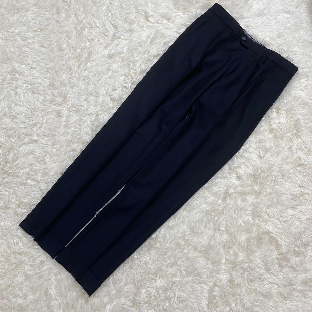 TAGLIATORE サルトリアーレ ネイビー ウール 3ピース スーツ 44