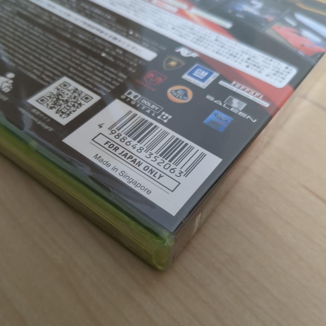 新品シュリンク付PGR3-プロジェクトゴッサムレーシング 3- Xbox360