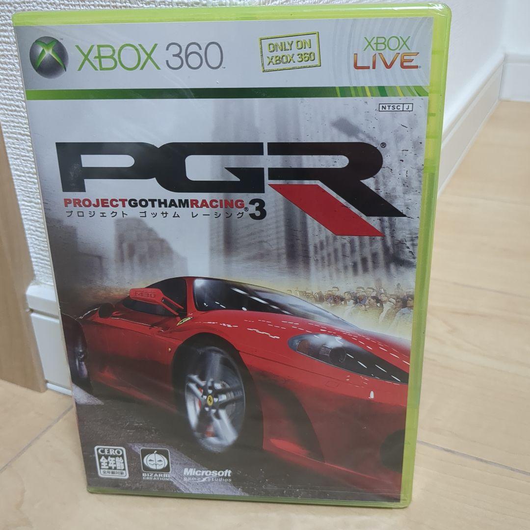 新品シュリンク付PGR3-プロジェクトゴッサムレーシング 3- Xbox360