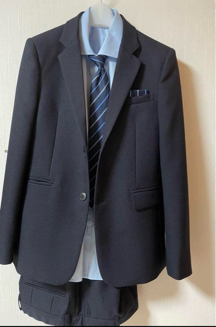 男の子　フォーマルスーツ　 160 ネイビー 卒業式　入学式