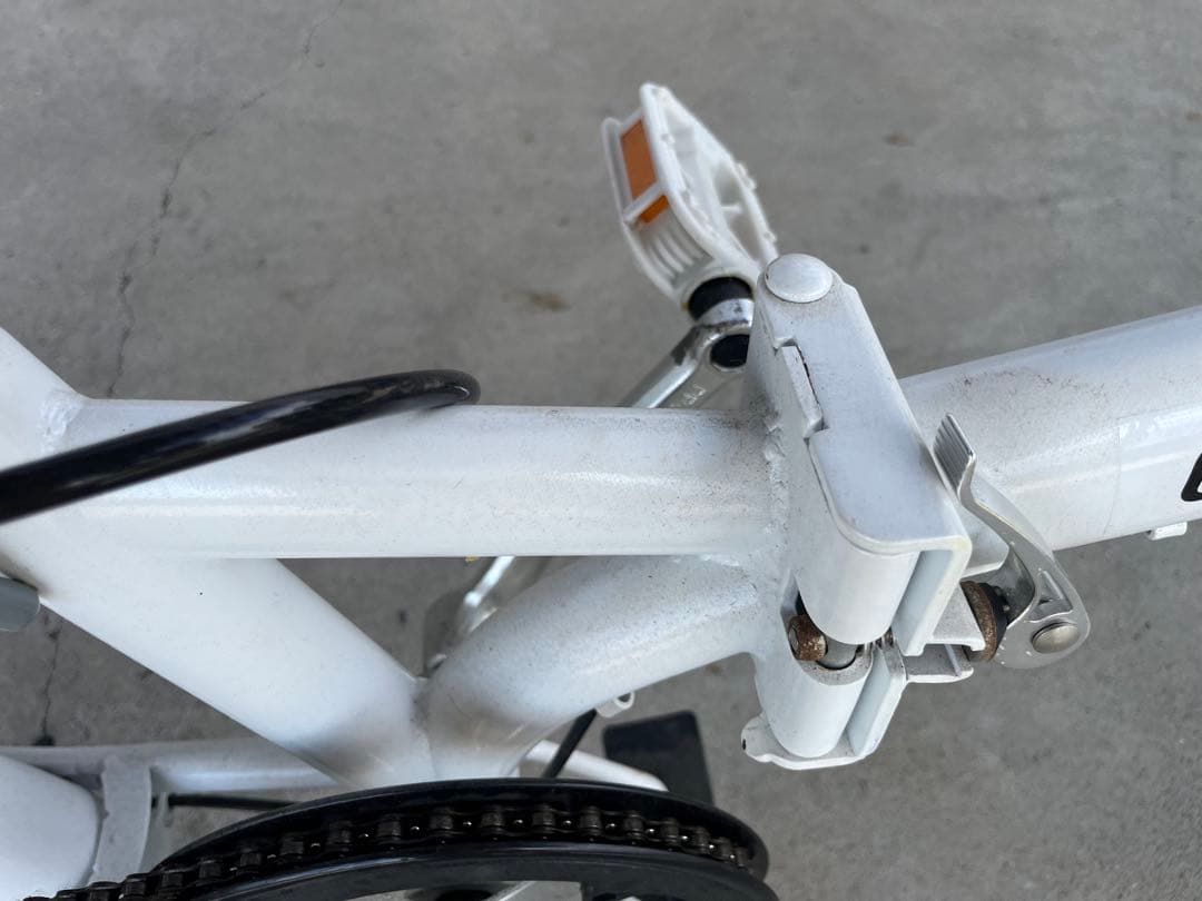 【送料込】折り畳み自転車 お父さんバイク ソフトバンクキャラクター