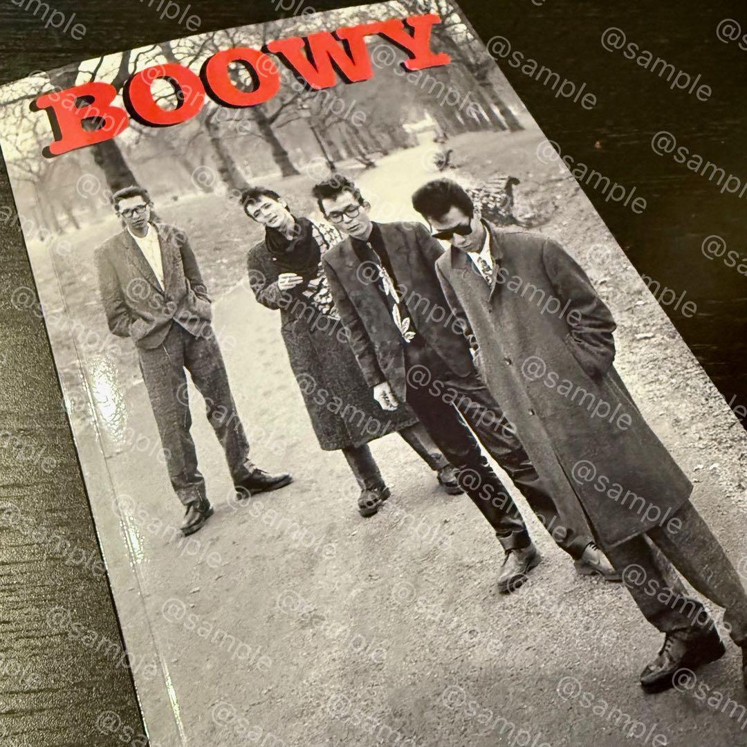BOØWY 超激レア写真集 BOOWY