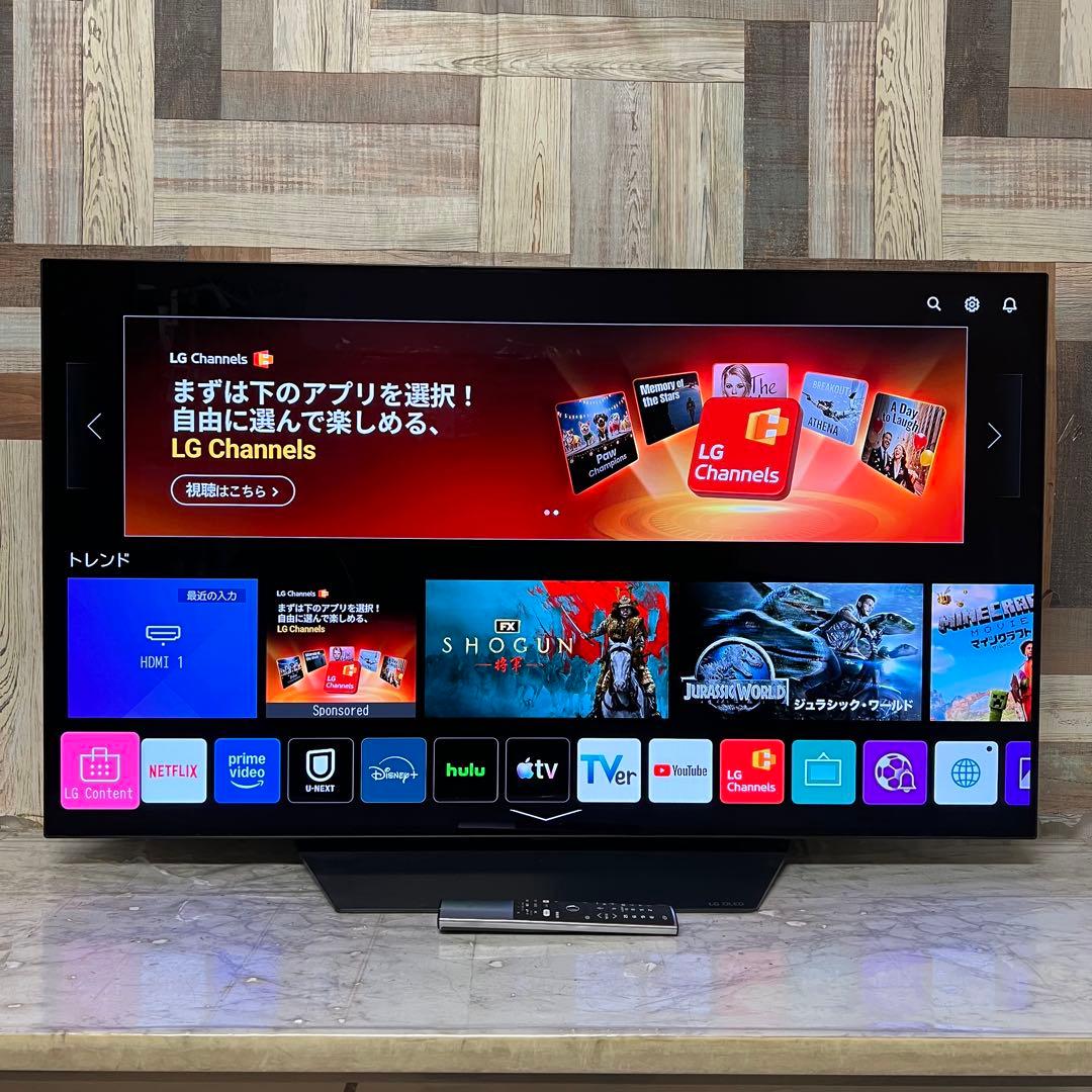 全国送料込❣️LG48型 4K有機ELテレビAIプロセッサー搭載ネットアプリ視聴可