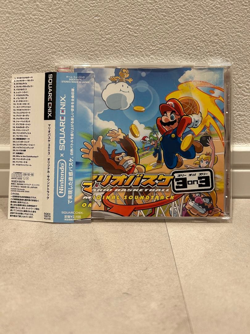 【見本品】マリオバスケ3on3 オリジナル・サウンドトラック