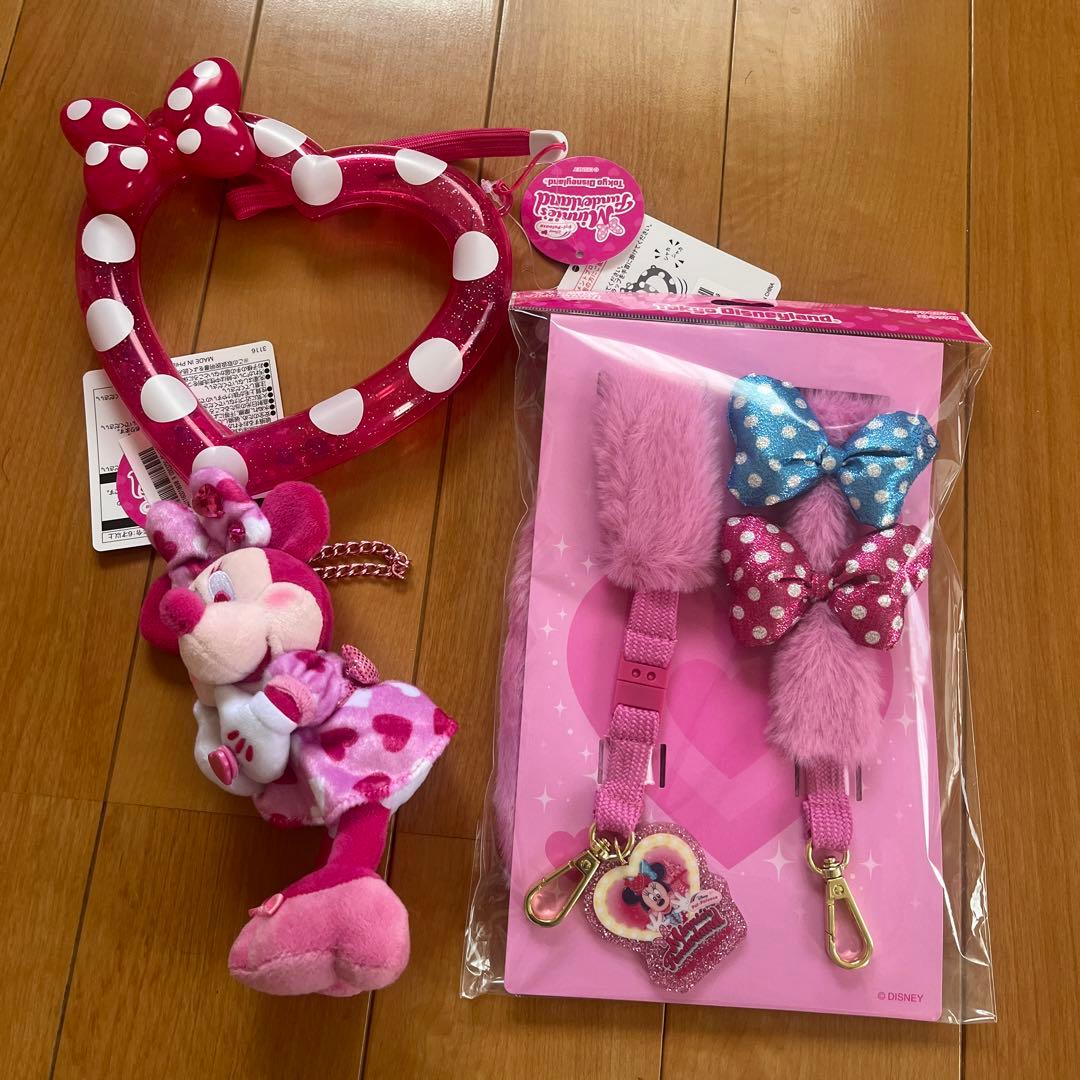 パルパルーザ　ミニー　ストラップ　ハートリング　ぬいぐるみ