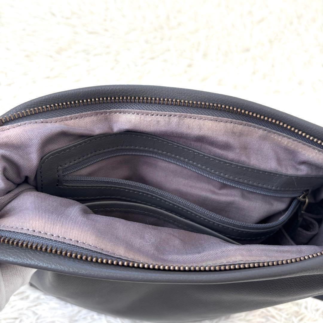 極美品　MOTHER HOUSE k2wayBACKPACK グレー　牛革