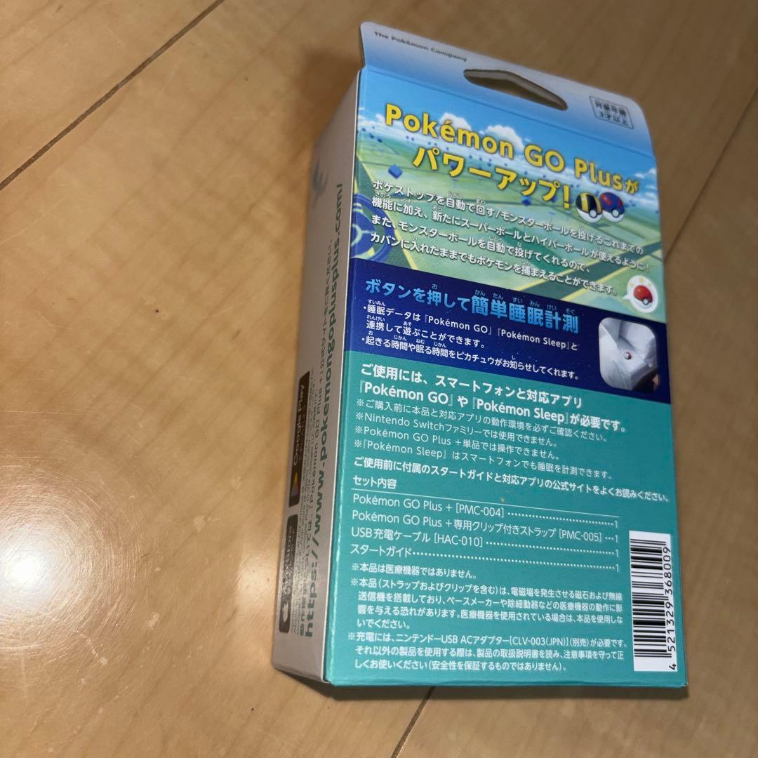 【新品、未使用】Pokemon GO Plus +