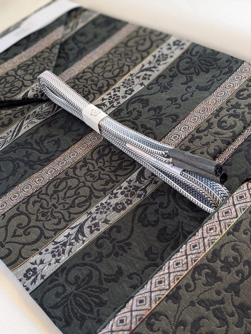 正絹西陣織大光謹製単衣袷兼用9寸名古屋