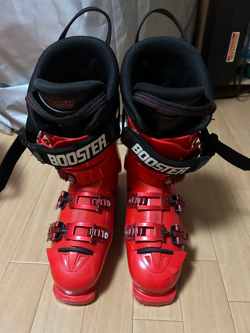 アトミック　STI スキーブーツ レッド