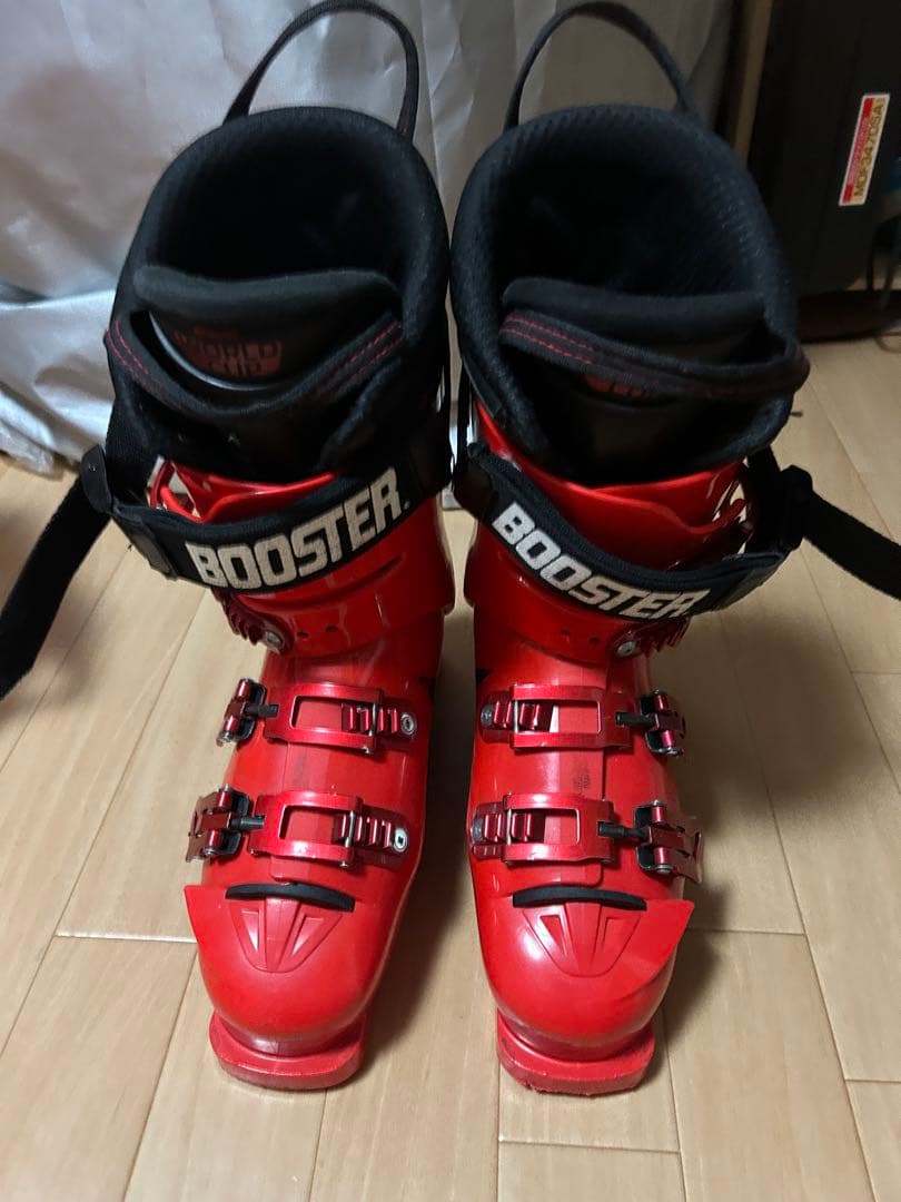 アトミック　STI スキーブーツ レッド