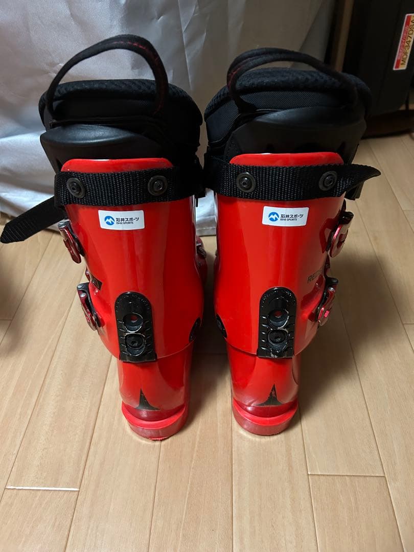 アトミック　STI スキーブーツ レッド